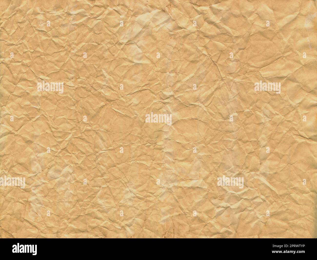 Old crumpled paper texture background Stock Photo