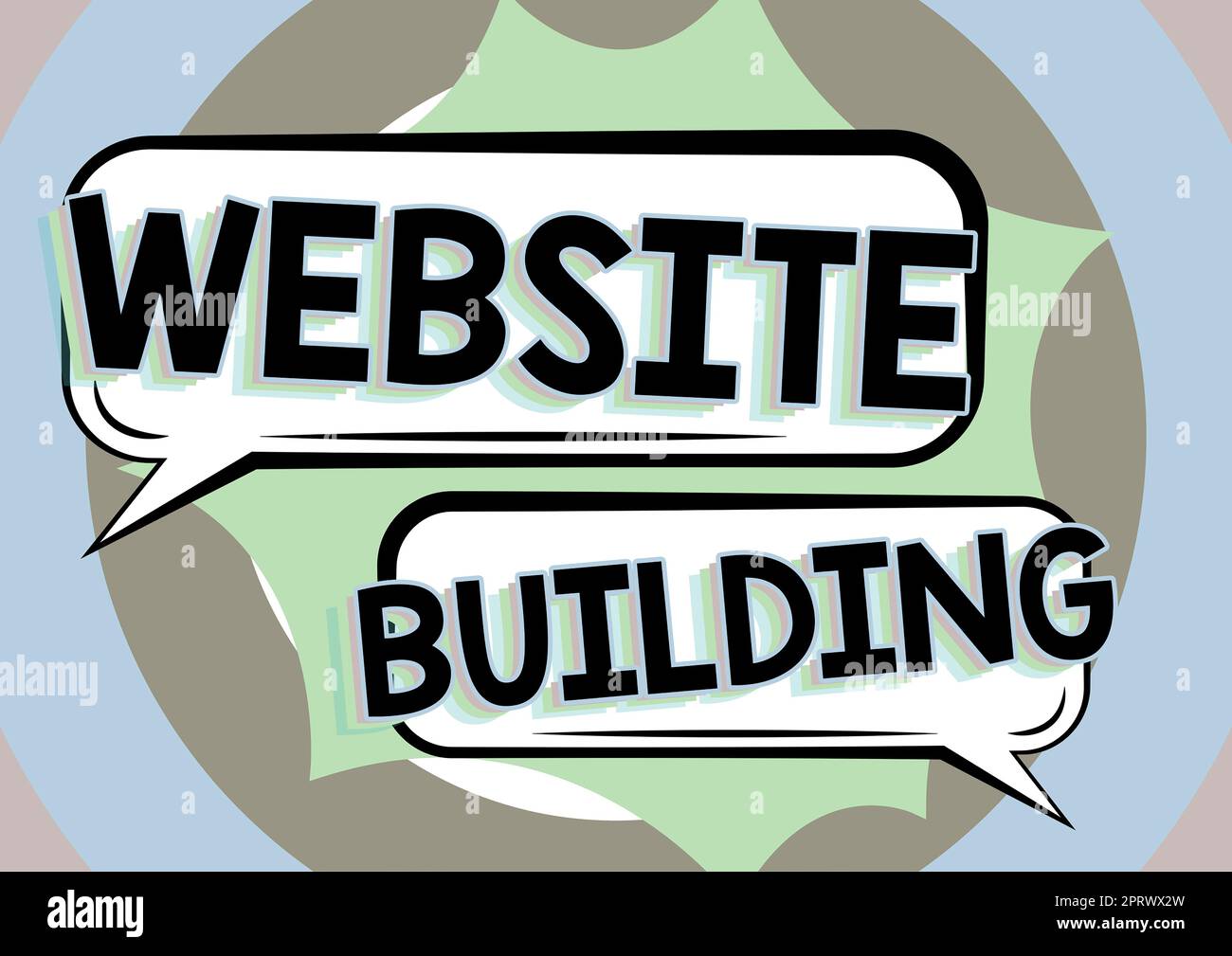 Hand writing sign Website Buildingtools that typically allow the ...