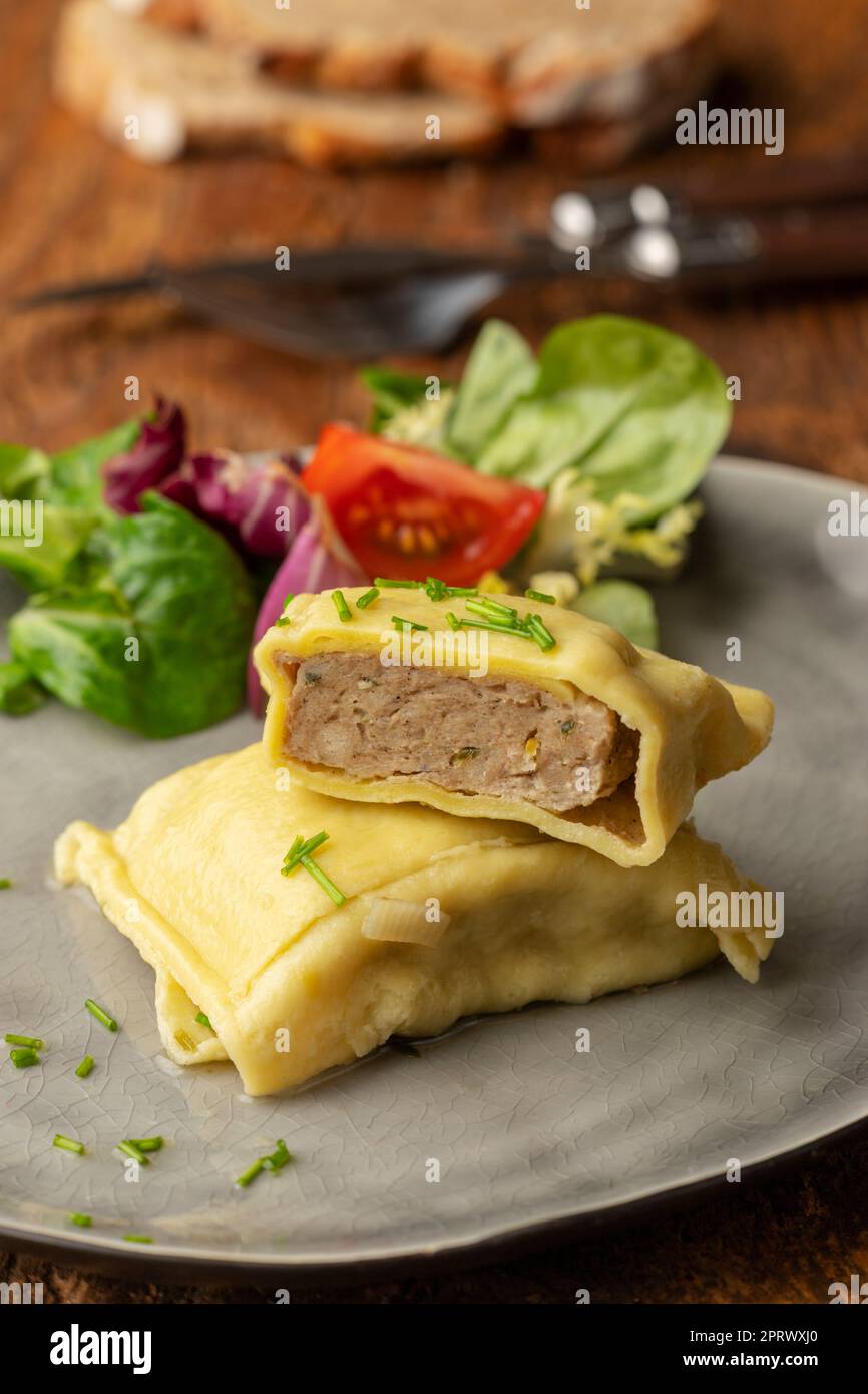 german maultasche Stock Photo