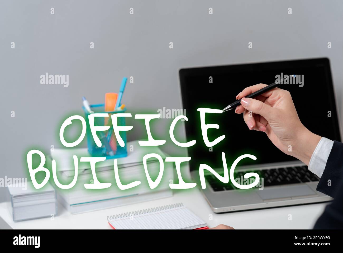 Inspiration showing sign Office buildings are used