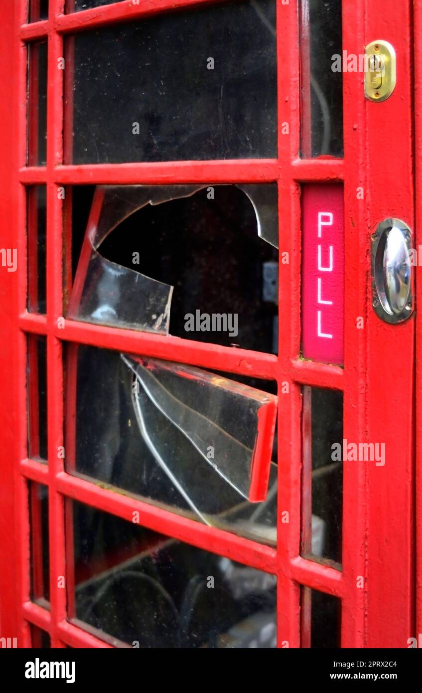 Red phone boxes Stock Photo Alamy