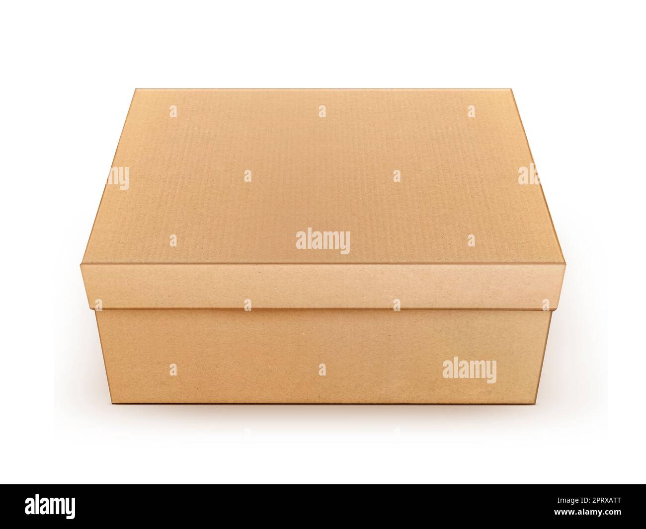 carton box isolated on white background Stock Photo - Alamy
