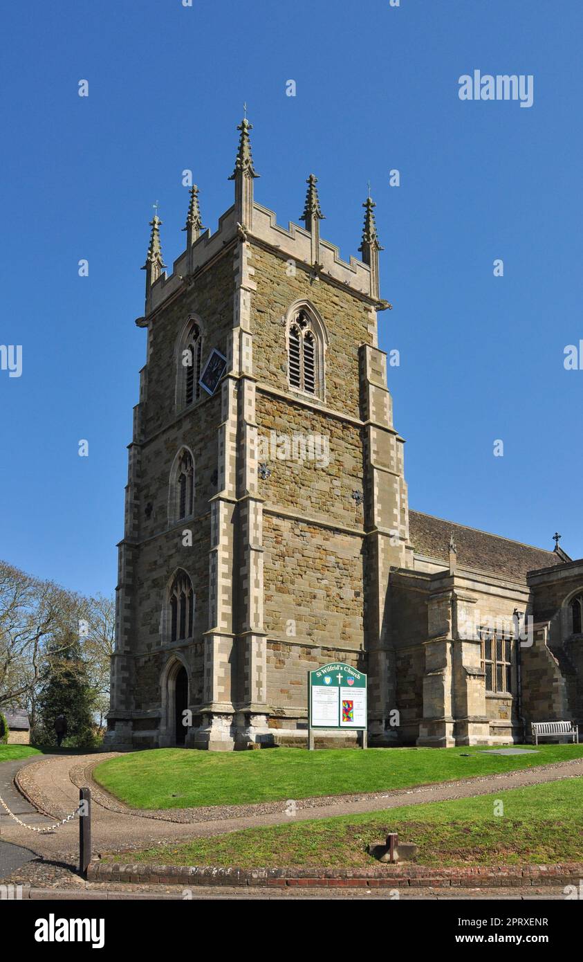 St Wilfred's Church, High Street, Alford, Lincolnshire, England, UK Stock Photo