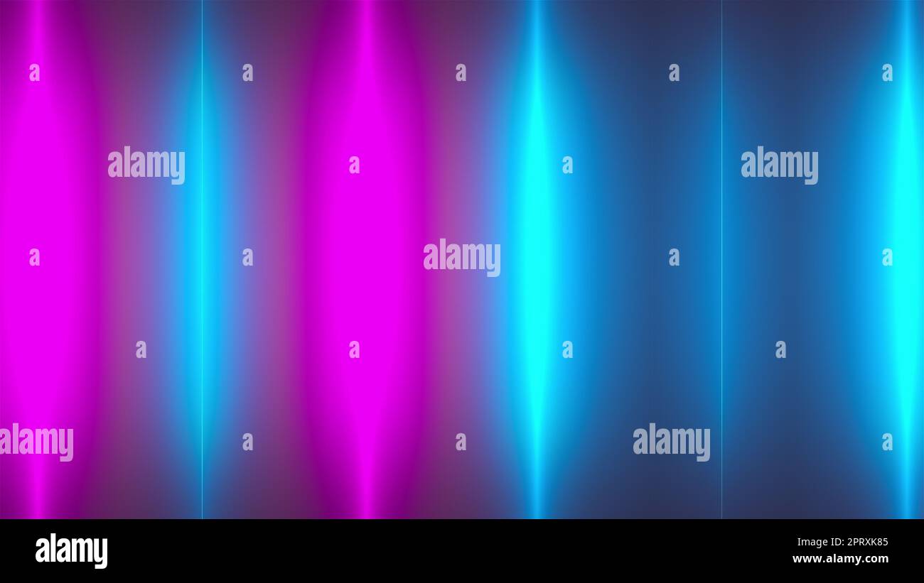 Vertical neon lines. Computer generated 3d render Stock Photo