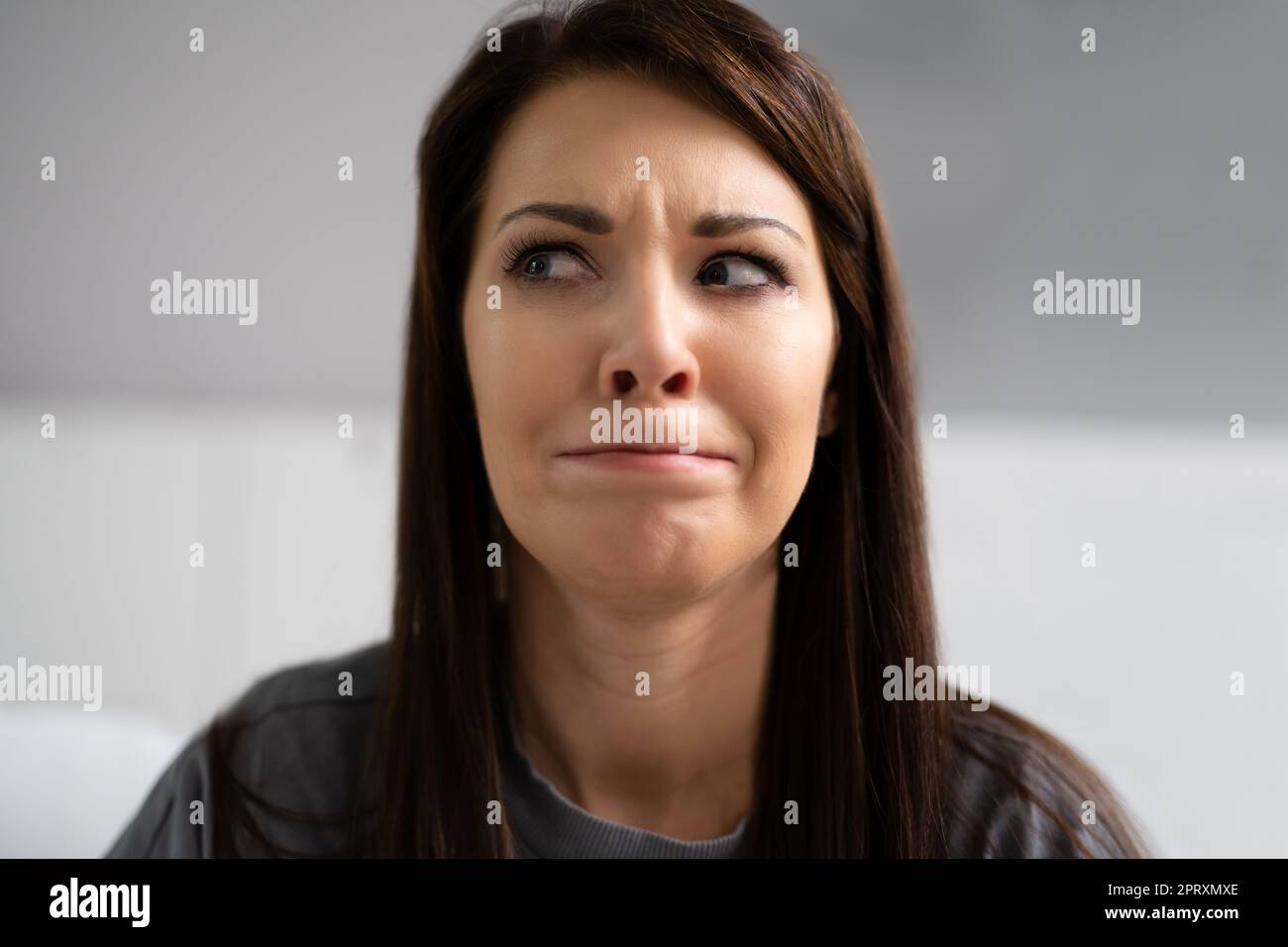 Bad Smell Or Odor From Air Conditioner In House Stock Photo Alamy