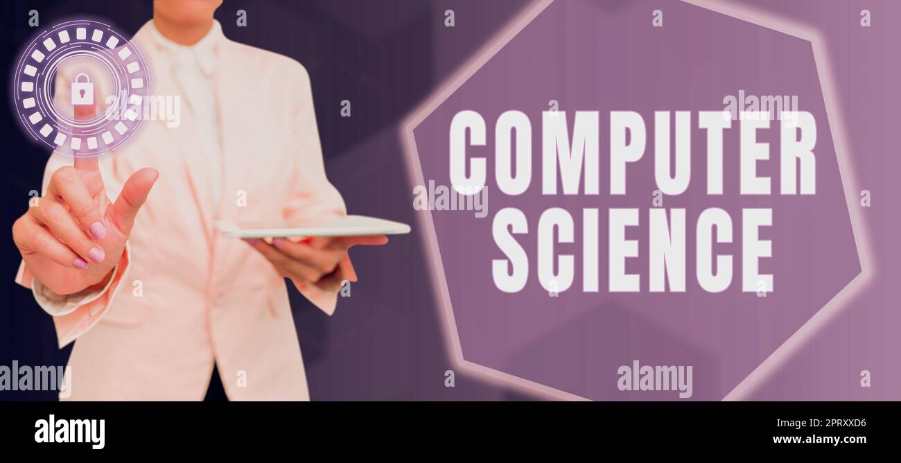 Inspiration showing sign Computer Science, Word for instruct and help ...