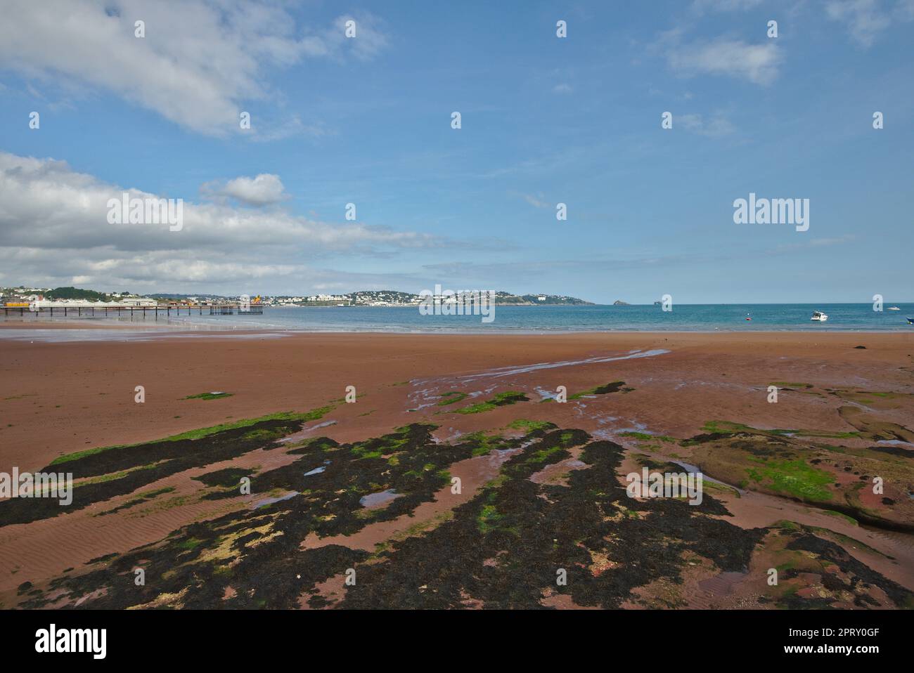 Paignton Sands South beach, Paignton, Devon, UK Stock Photo Alamy
