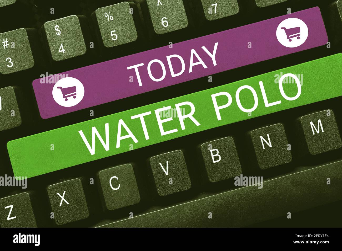 Sign displaying Water Polo, Concept meaning competitive team sport