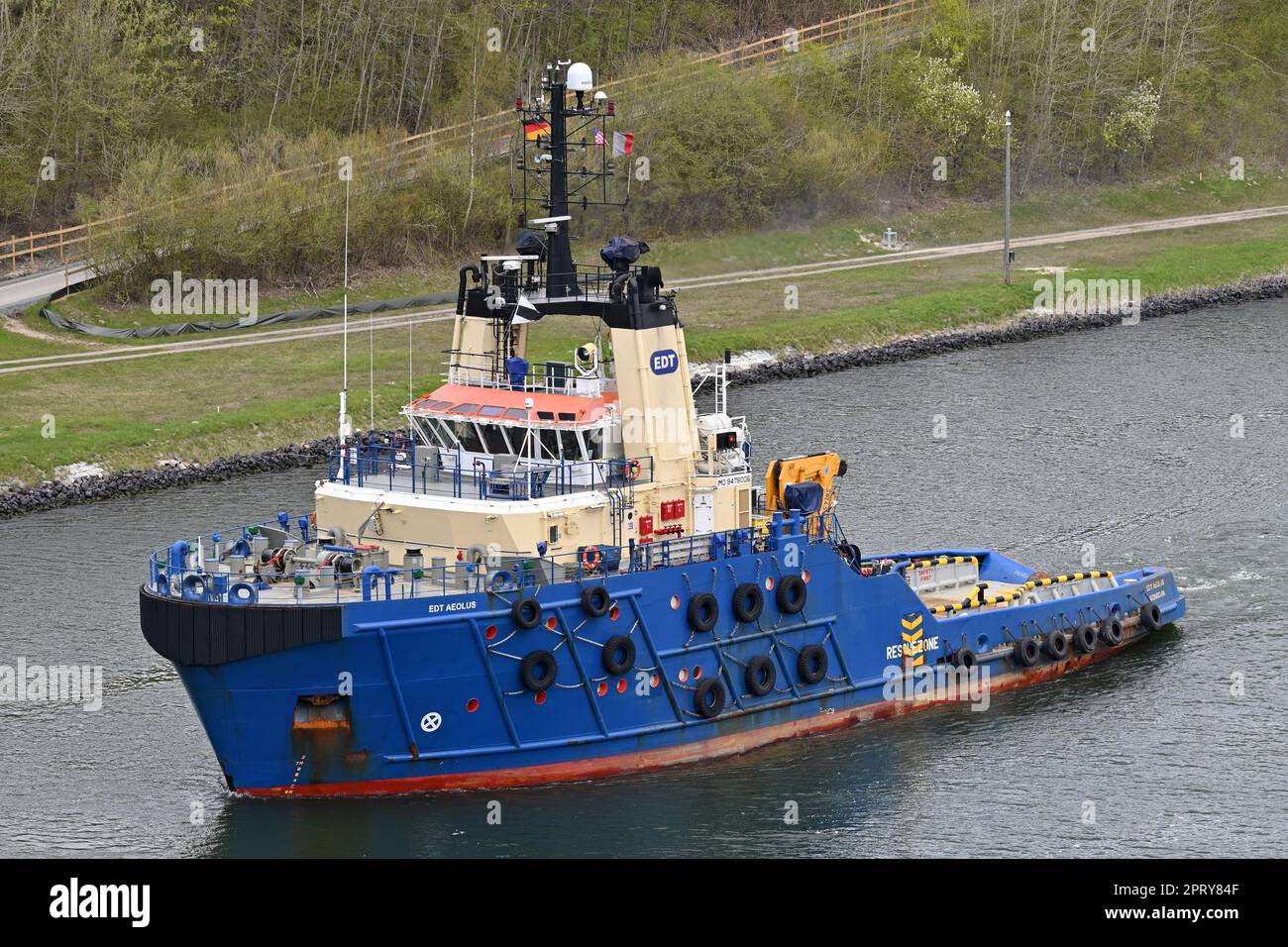 Offshore Tug EDT AEOLUS Stock Photo