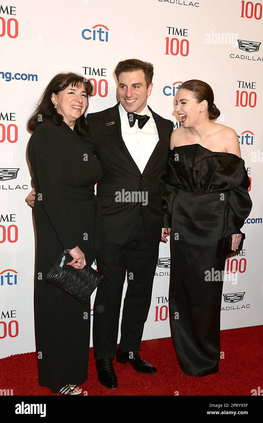 Brian Chesky and Allison Chesky attends the TIME 100 Most Influential