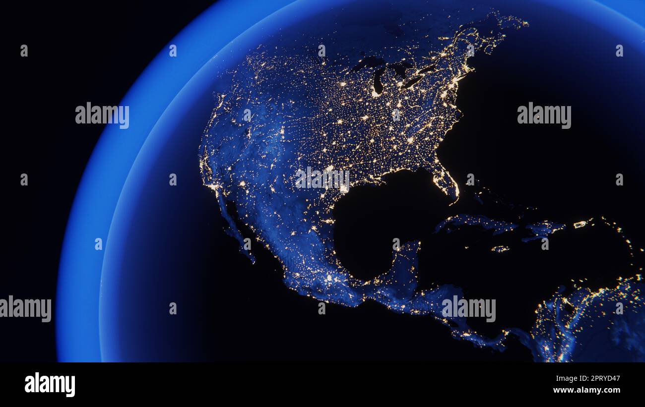 Global connection concept. Planet earth network sphere. 3d rendering ...