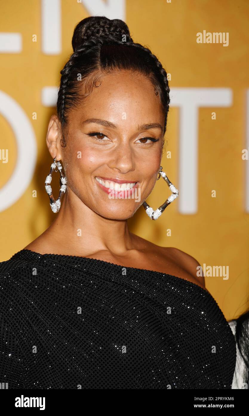 LOS ANGELES, CALIFORNIA - APRIL 26: Alicia Keys attends Netflix's