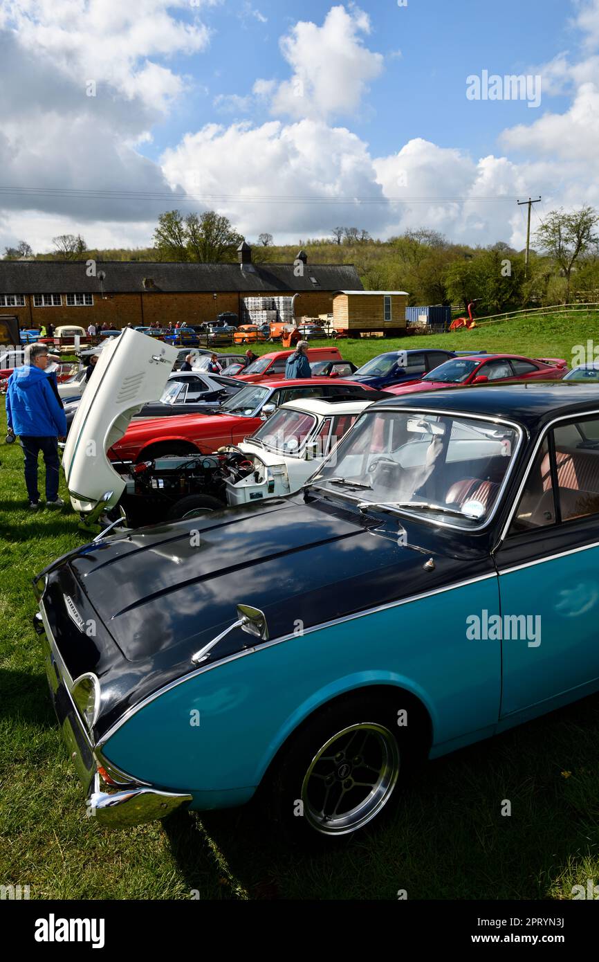 Ford Corsair at the Hook Norton Classic Car Meeting 23 rd April 2023 Oxfordshire England uk. Stock Photo