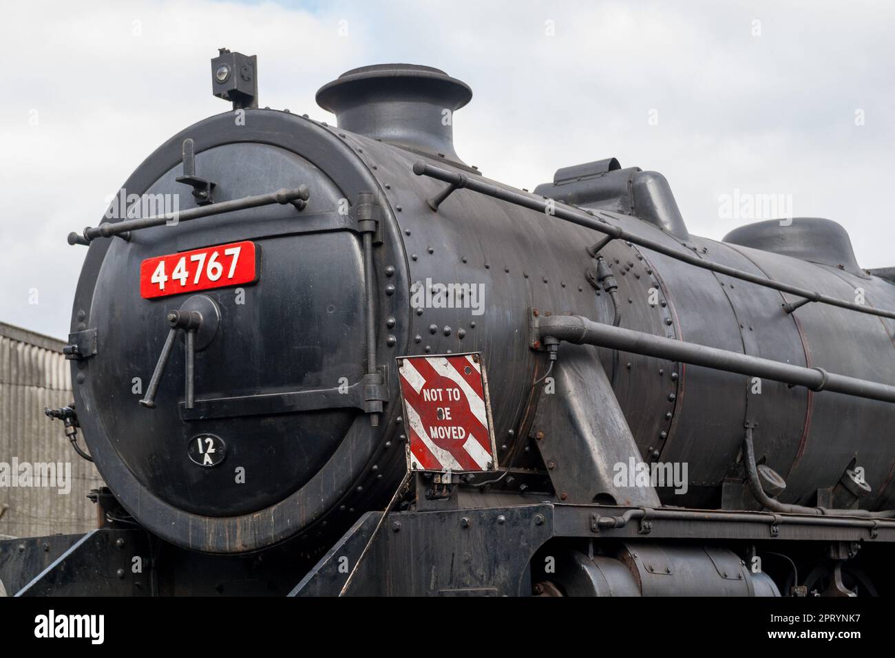 A steam locomotive on the Great Central Railway Stock Photo - Alamy