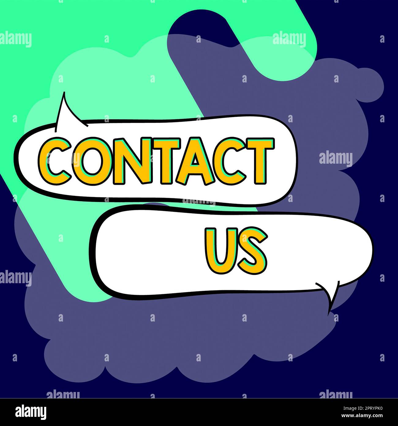 Text caption presenting Contact Us, Word for Group of person that ...