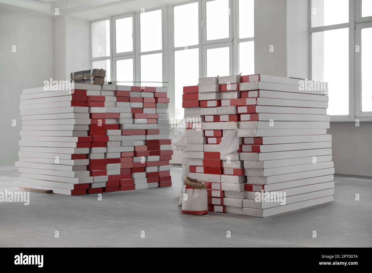 View of Materials in apartment during repair. Home renovation Stock Photo - Alamy