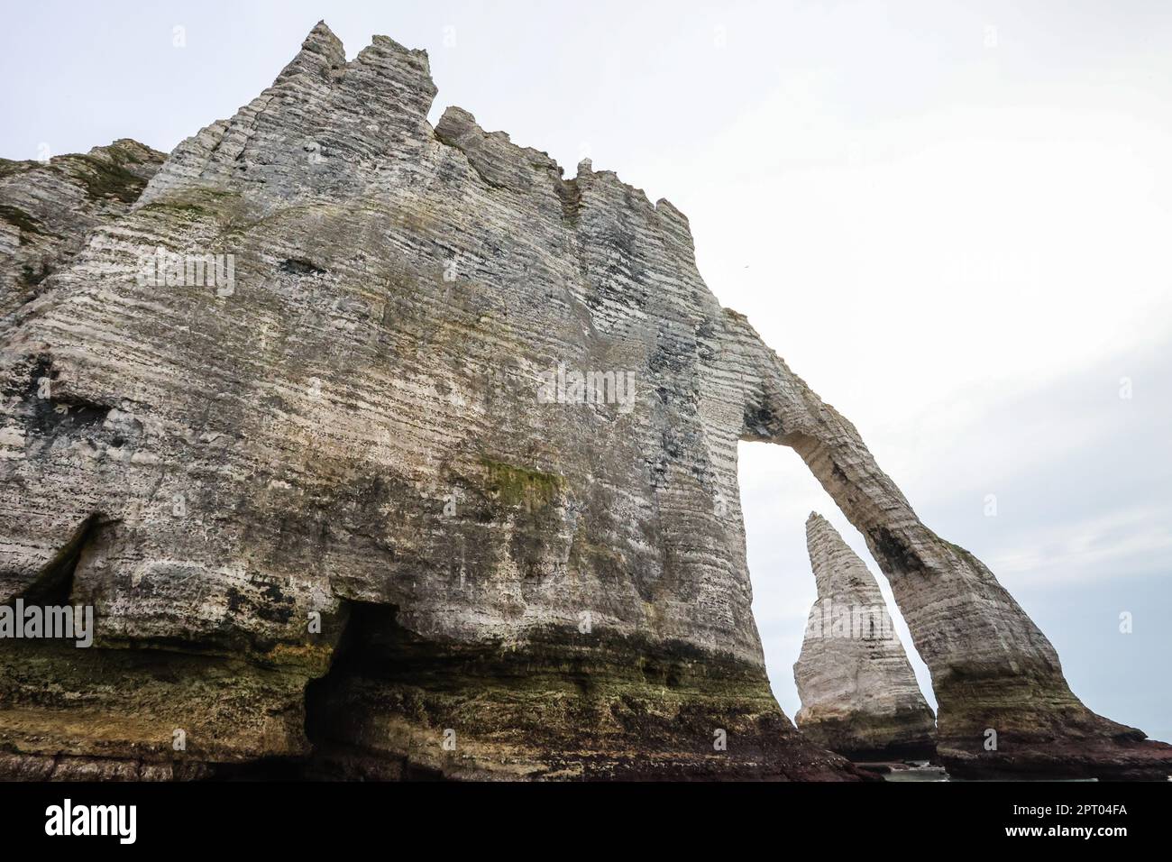 Etretat chalk cliffs including hi-res stock photography and images - Alamy