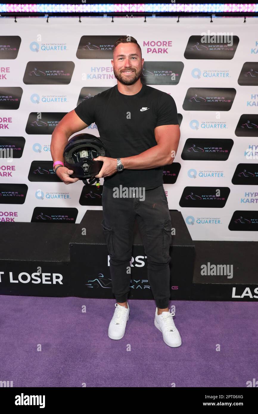 April 27, 2023: HARRISON BOON attends the Hyper Karting Celebrity Event at Moore Park Entertainment Quarter on April 27, 2023 in Sydney, Australia (Credit Image: © Christopher Khoury/Australian Press Agency via ZUMA Wire) EDITORIAL USAGE ONLY! Not for Commercial USAGE! Stock Photo