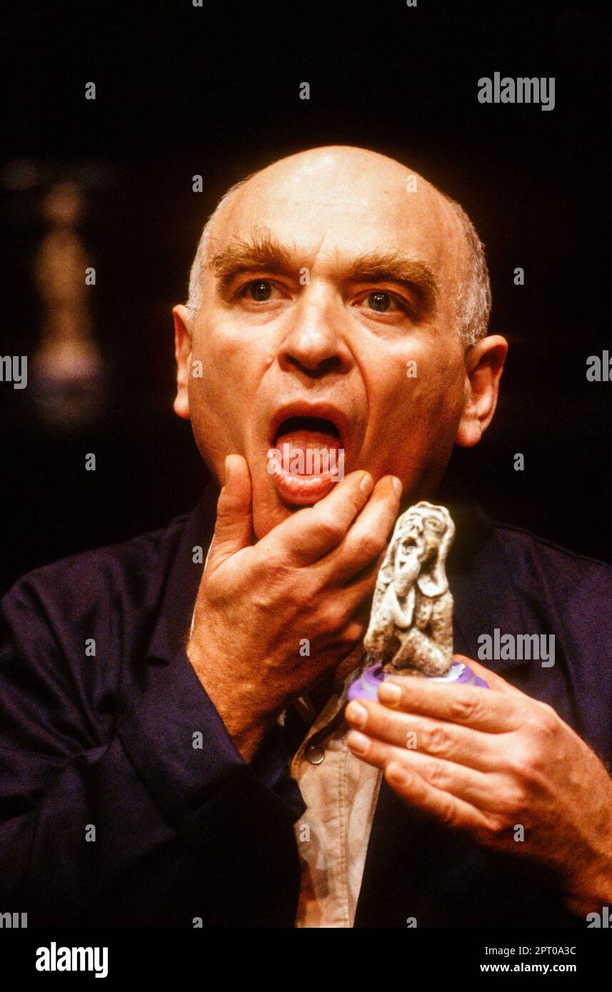 Ken Campbell in PIGSPURT at the Riverside Studios, London W6  09/03/1992 Stock Photo