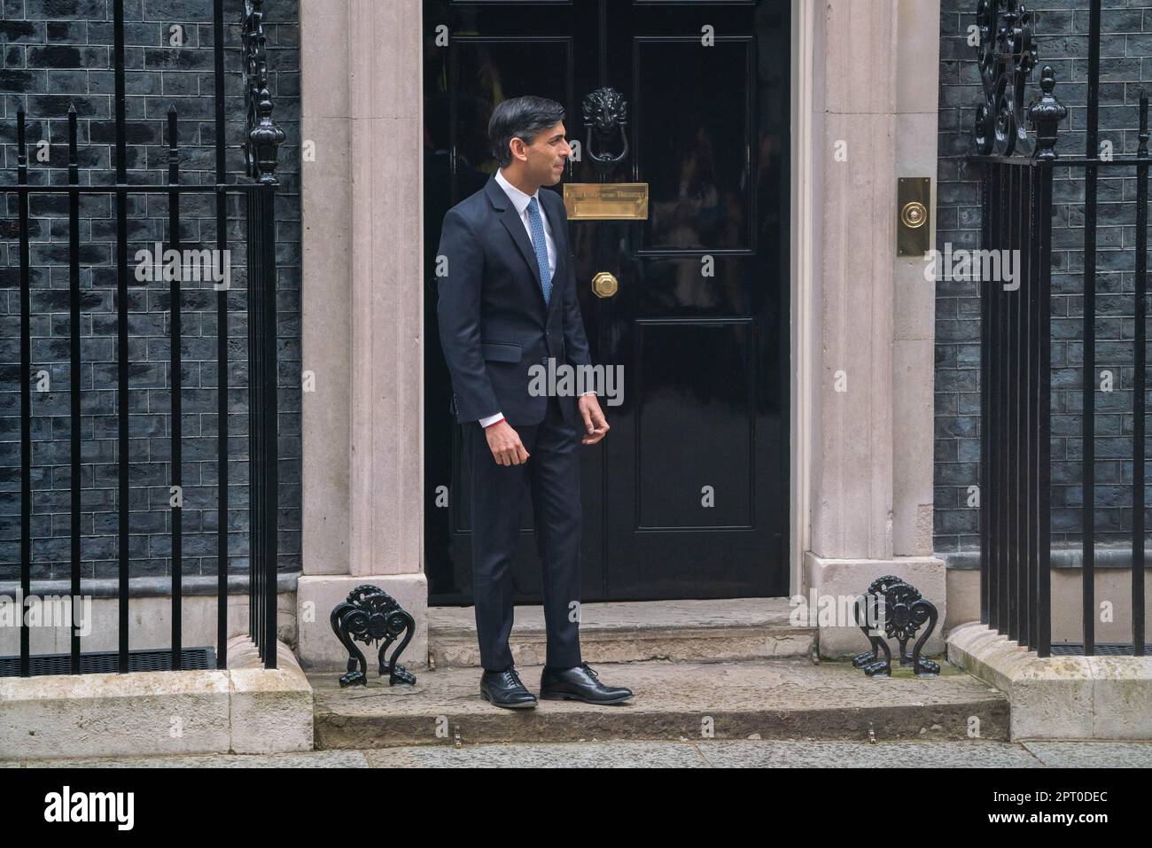 London UK. 27 April 2023. Prime Minister Rishi Sunak