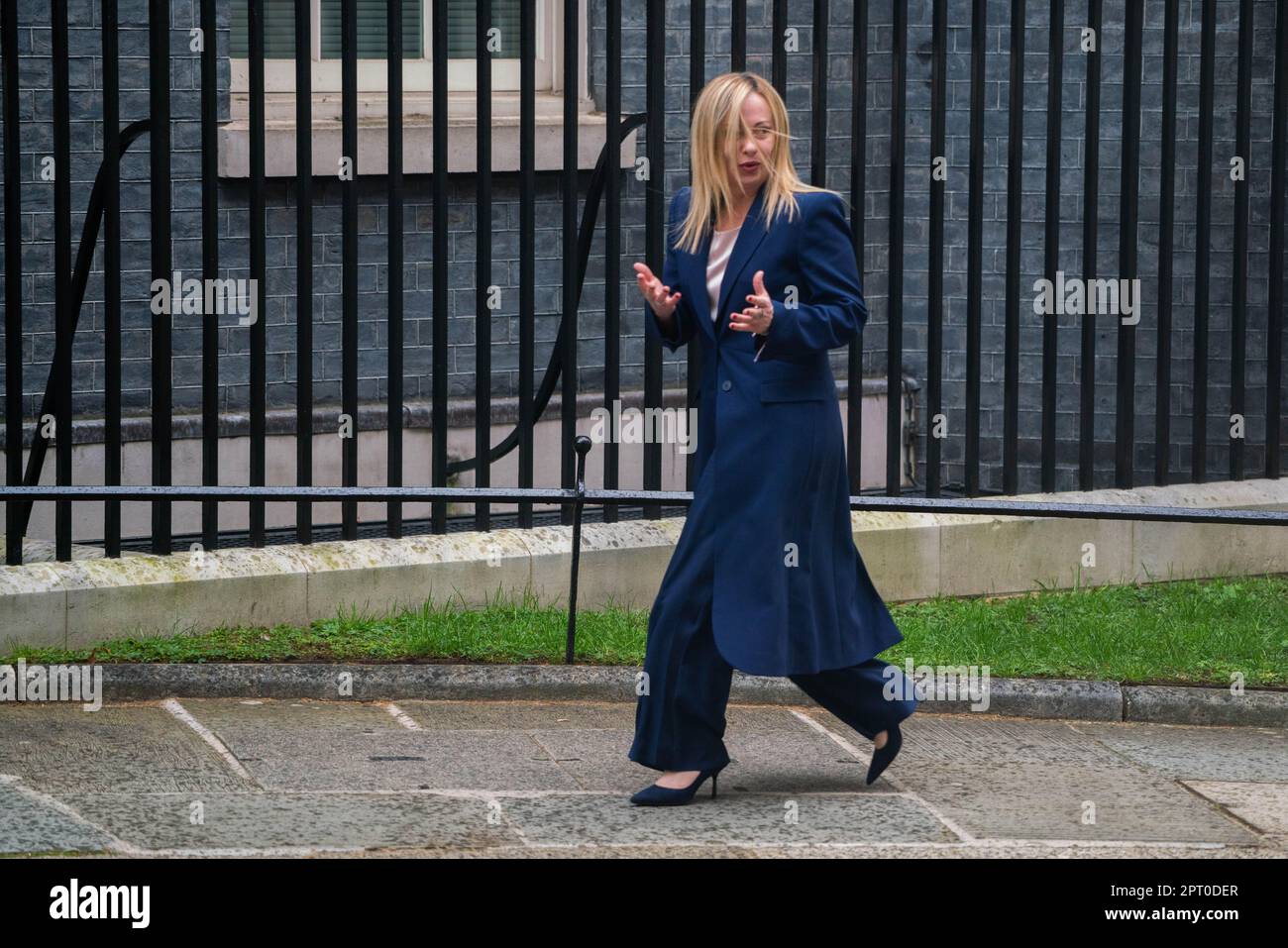 London UK. 27 April 2023. Prime Minister Rishi Sunak