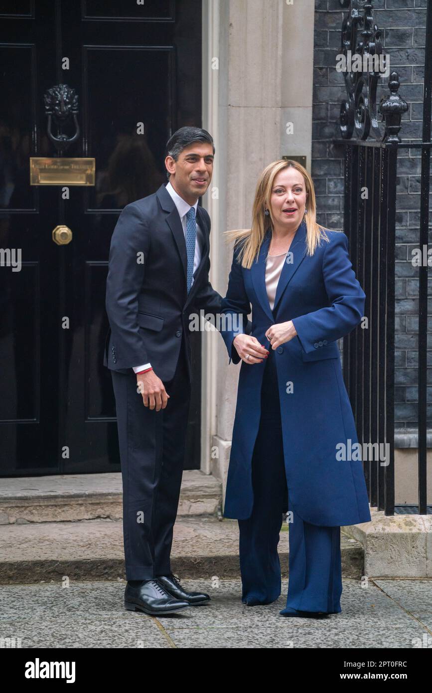 London UK. 27 April 2023. Prime Minister Rishi Sunak