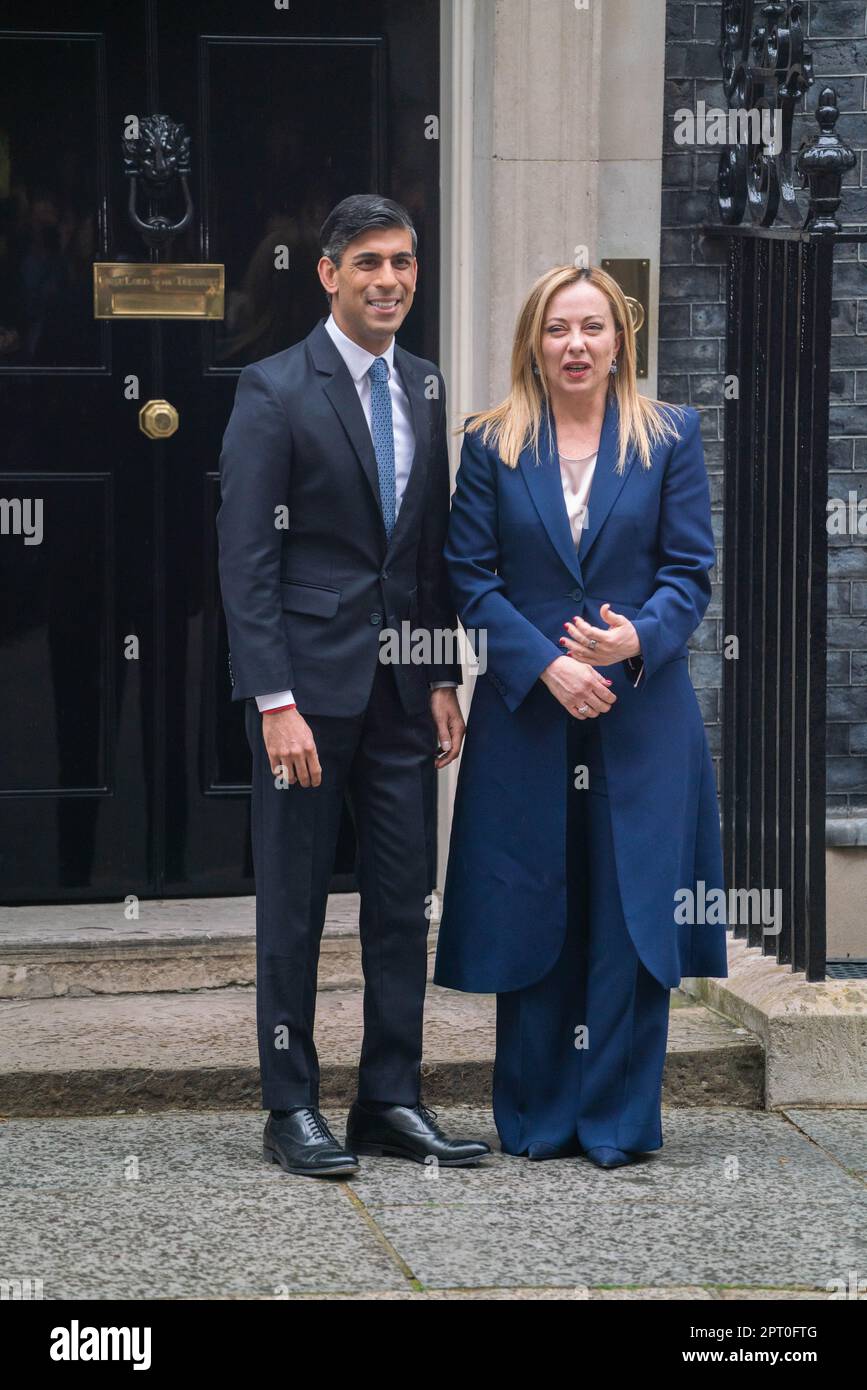 London UK. 27 April 2023. Prime Minister Rishi Sunak