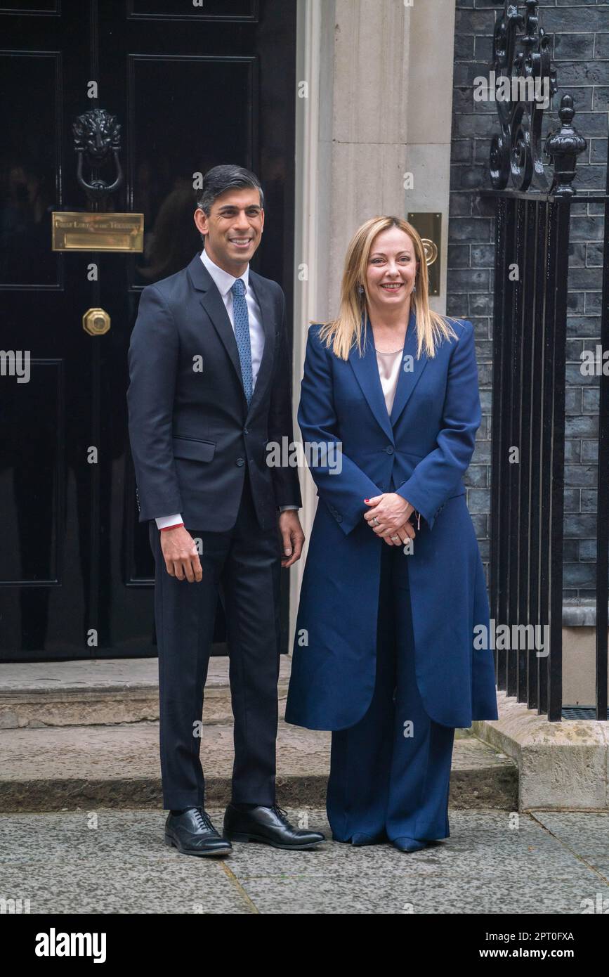 London UK. 27 April 2023. Prime Minister Rishi Sunak