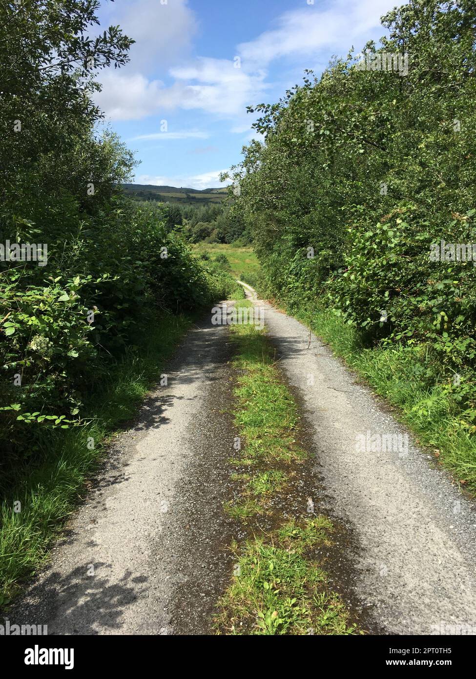 Swanlinbar Walk, walking trail, Co Cavan, Ireland Stock Photo