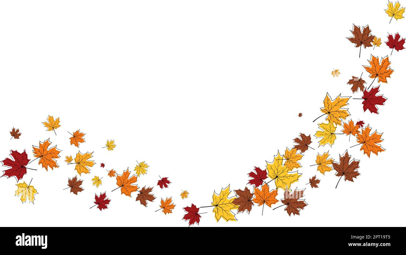 Autumn Maple Frame Stock Vector Image & Art - Alamy