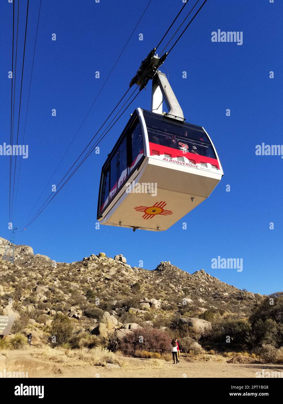 Sandia Peak Tramway in Albuquerque, New Mexico Stock Photo Alamy