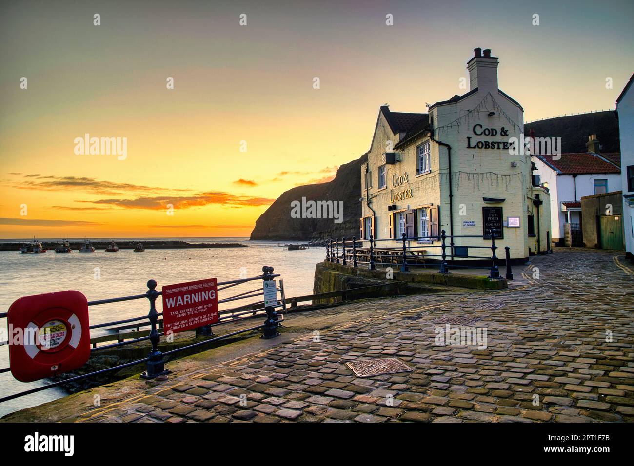 The Cod & Lobster Stock Photo - Alamy