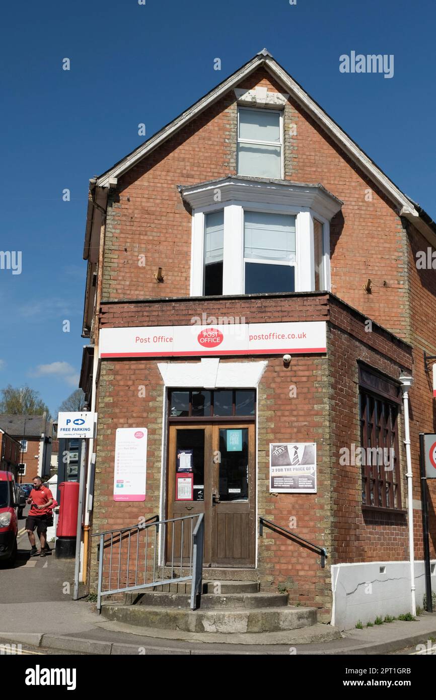 Tisbury a small Wiltshire village. The village post office Stock Photo