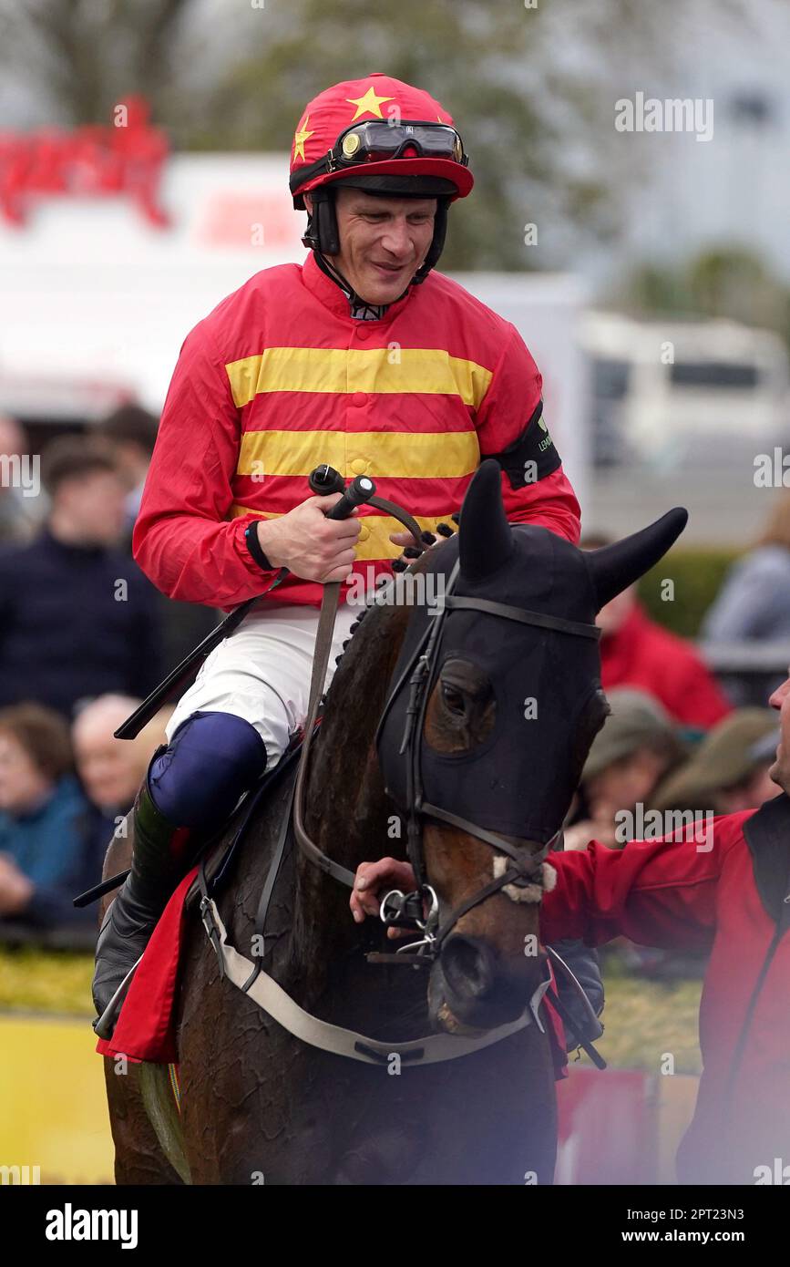 Klassical Dream and jockey Paul Townend after winning the Ladbrokes