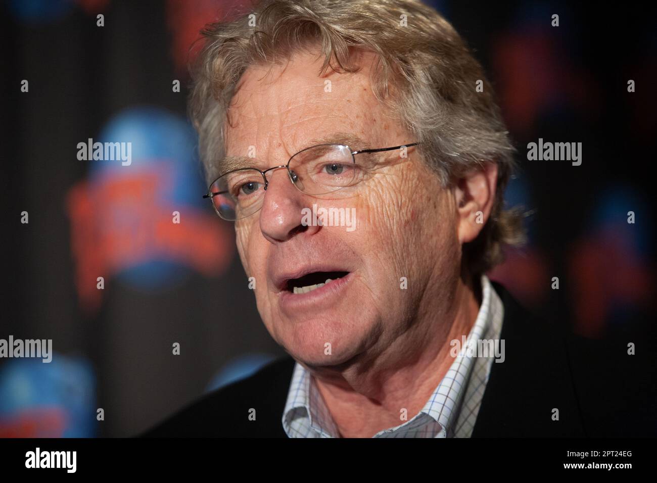 TV personality Jerry Springer visits Planet Hollywood on November 6 ...