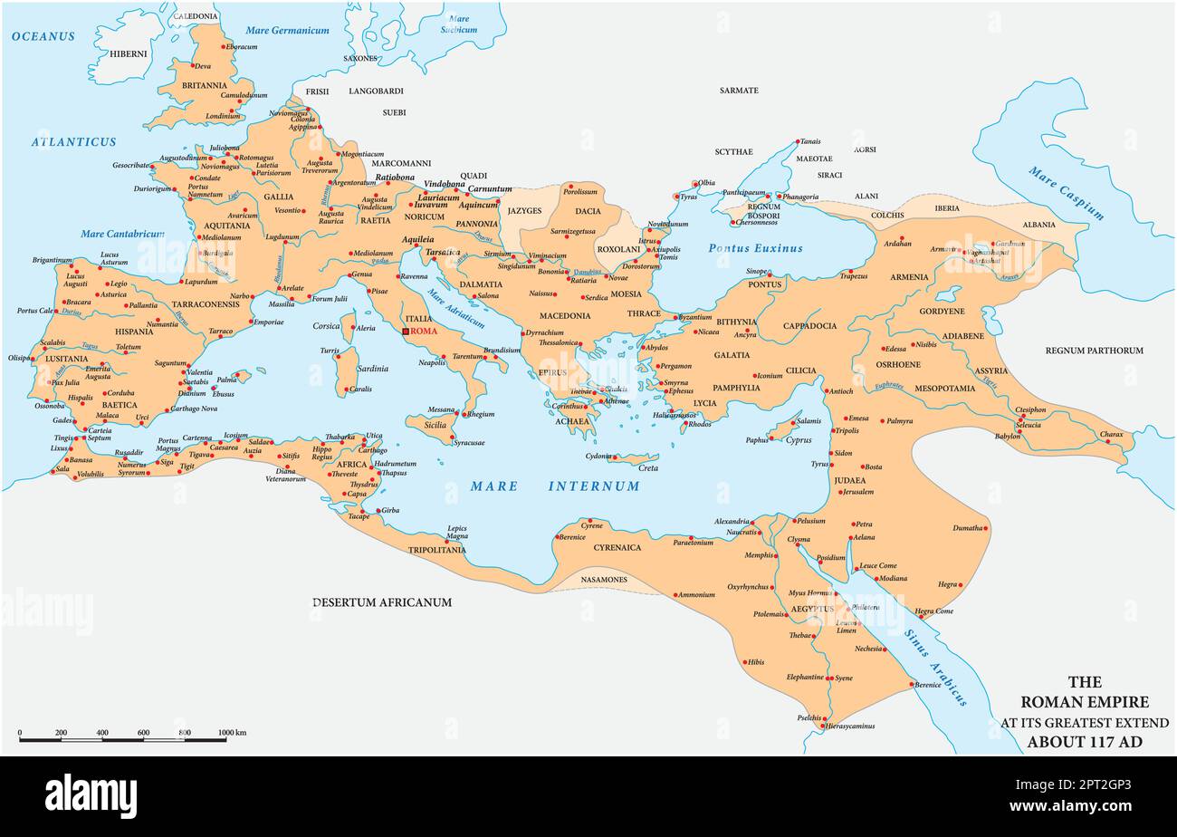 Ancient Roman Empire Maps