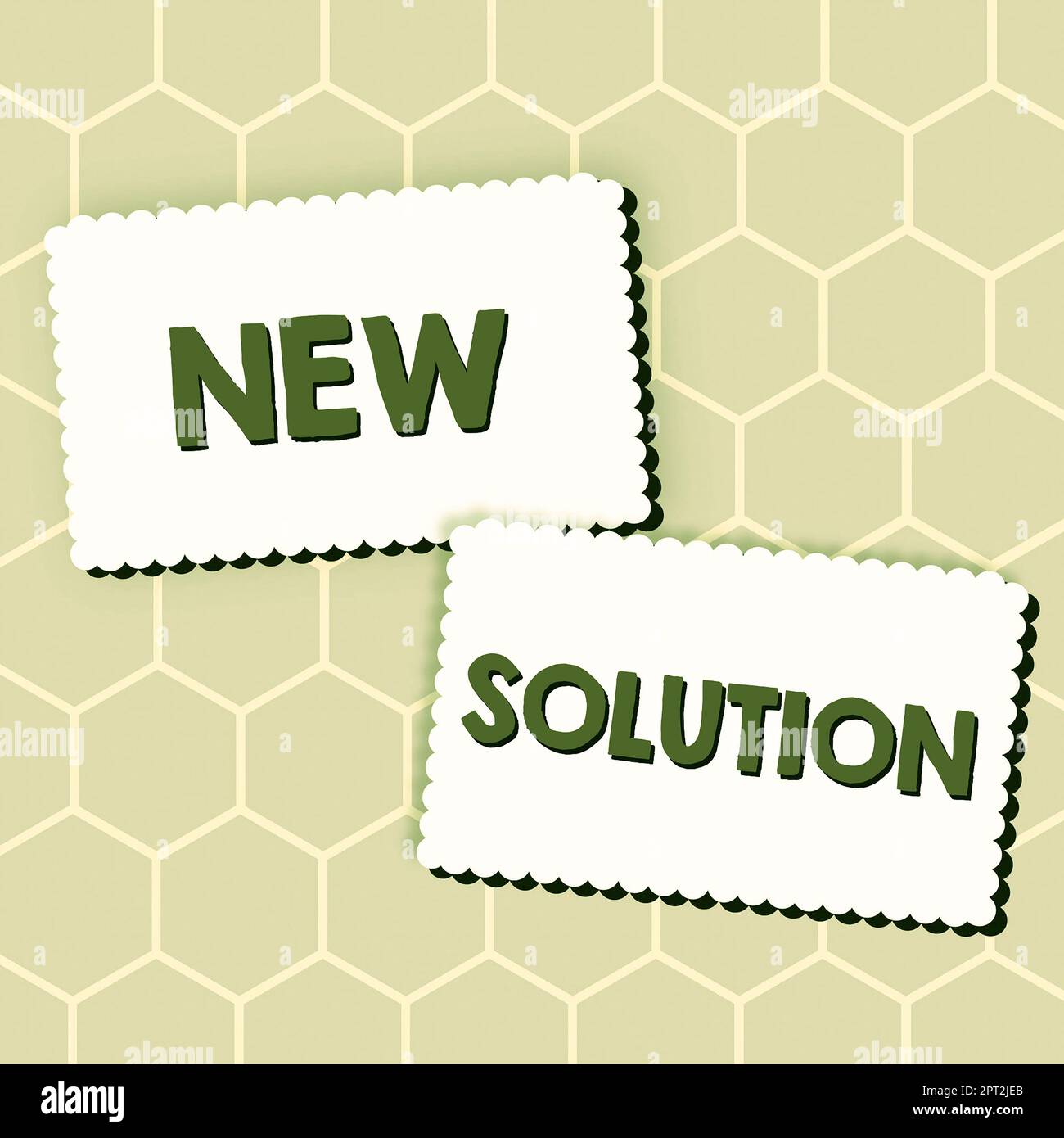 Text showing inspiration New Solution, Concept meaning Modern ...