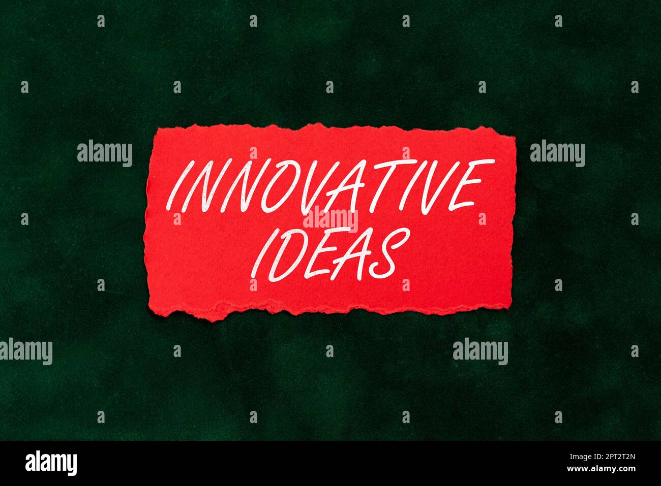 Sign displaying Innovative Ideas, Business showcase concepts that are a ...
