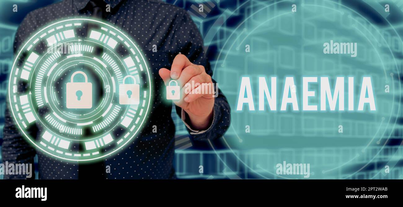 Sign displaying Anaemia, Concept meaning the practice of prescription