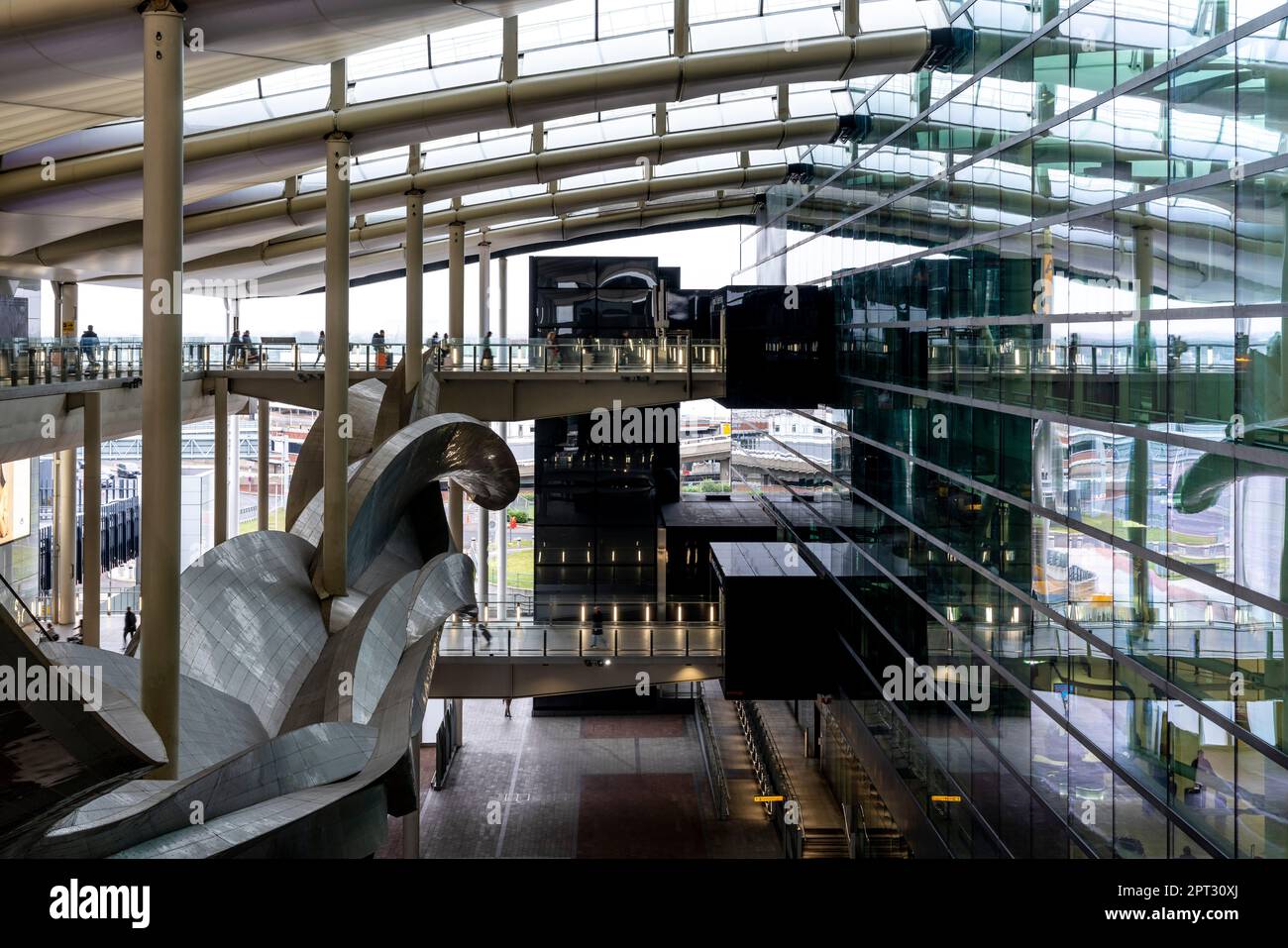 Terminal 2 (The Queen's Terminal) Heathrow Airport, London, UK. Stock Photo