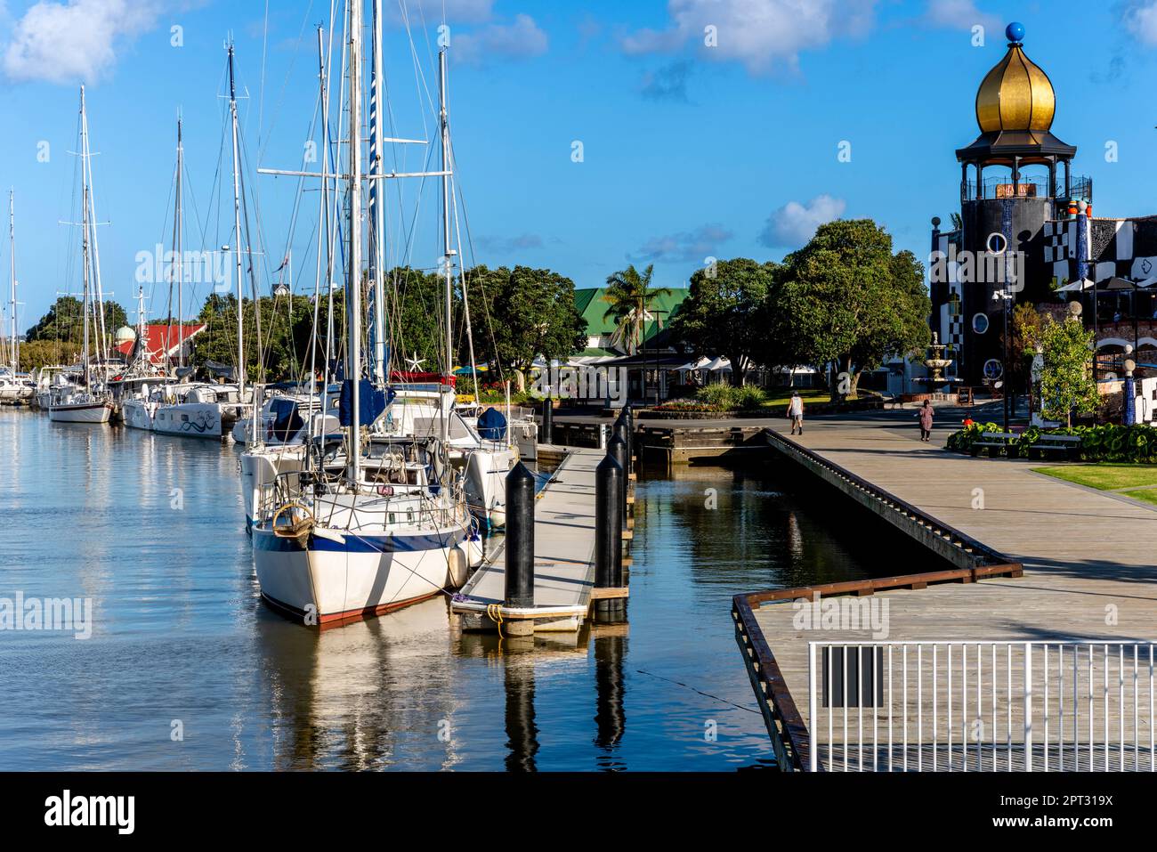 The Town Basin, Whangarie, Northland, New Zealand. Stock Photo