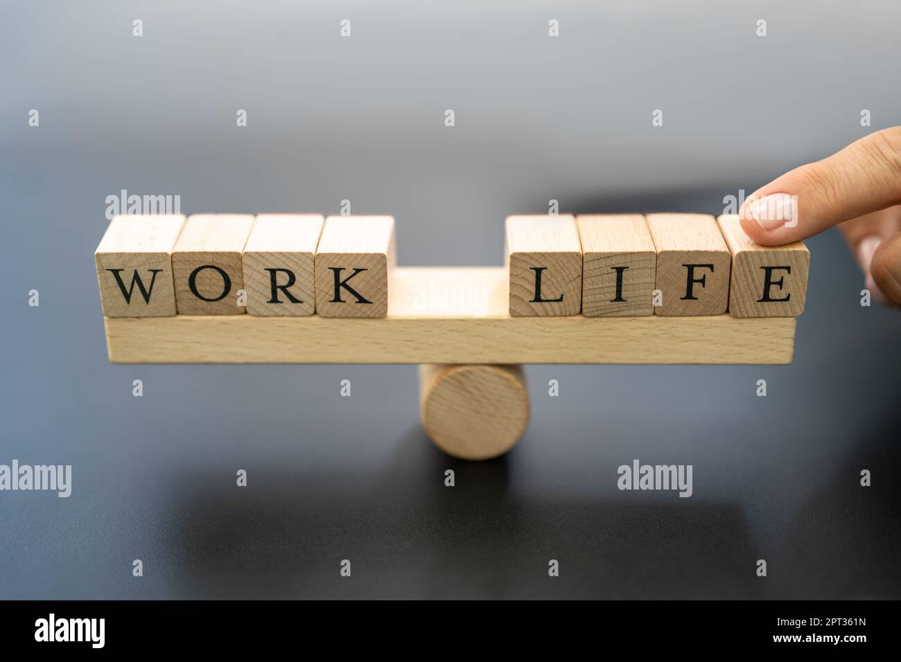 Work Life Balance Choice And Protection Concept Stock Photo - Alamy