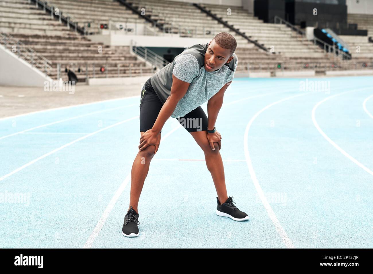 Just one more moment to breathe. Full length shot of a handsome young