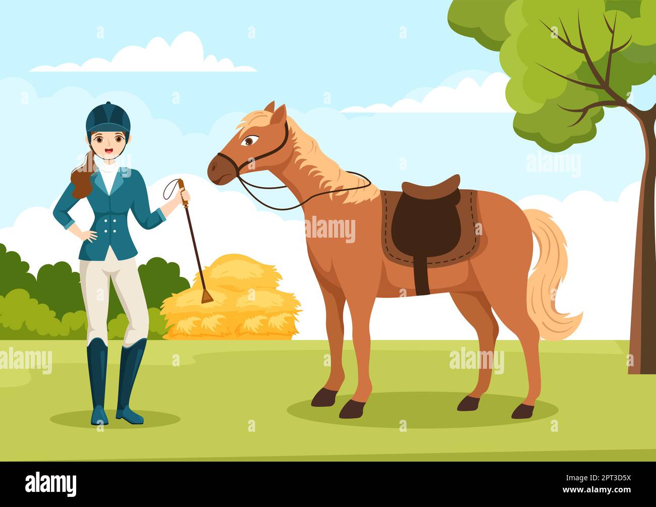 Equestrian Sport Horse Trainer with Training, Riding Lessons and