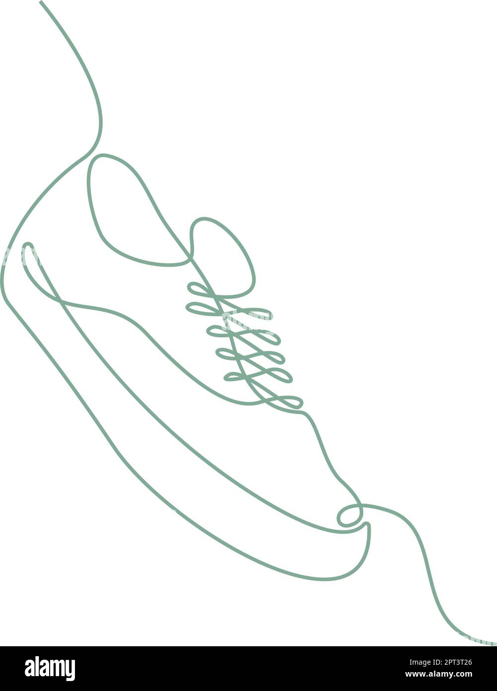 Shoes line art design Stock Vector Image & Art Alamy