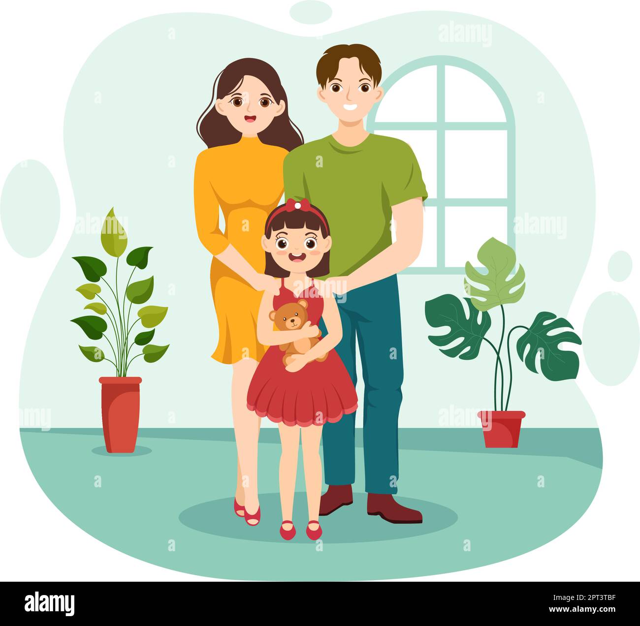 Child Adoption Agency By Taking Kids To Be Raised, Cared And Educated With  Love In Flat Cartoon Hand Drawn Template Illustration Stock Vector Image \u0026  Art - Alamy, image size:1300x1272