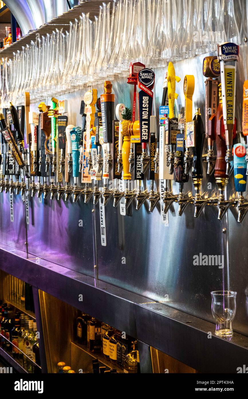 Yard House s a massive sports bar featuring hundreds of draft beers