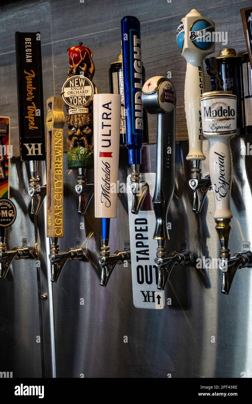 Yard House s a massive sports bar featuring hundreds of draft beers