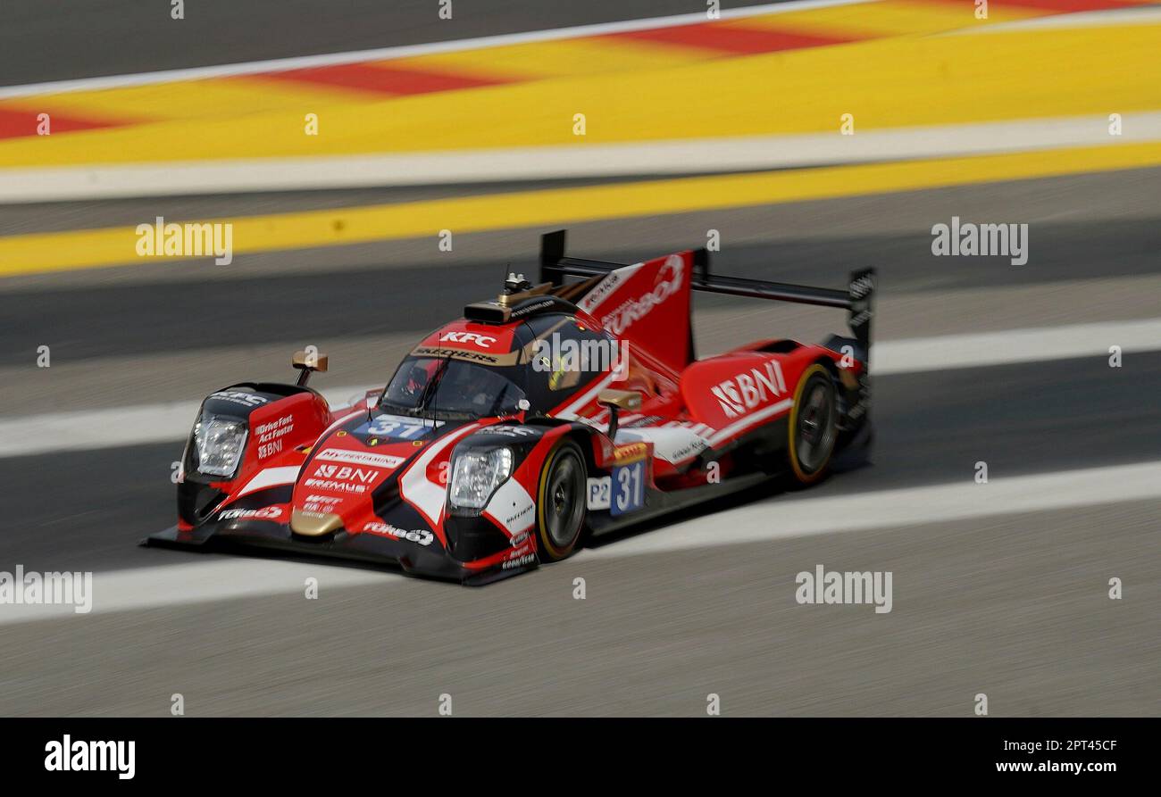 Spa Franchorchamps, Belgien. 27th Apr, 2023. April 27th, 2023, Circuit de Spa-Francorchamps, Spa-Francorchamps, WEC - TotalEnergies 6 Hours of Spa-Francorchamps, in the picture TEAM WRT, Oreca 07 - Gibson, Sean Gelael (IDN), Ferdinand Habsburg-Lothringen (AUT), Robin Frijns (NLD) Credit: dpa/Alamy Live News Stock Photo