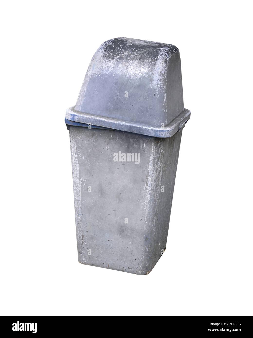 Old plastic trash isolated on white background Stock Photo Alamy